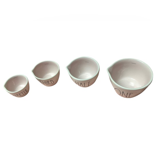 Rae Dunn measuring cups white and pink - Picture 8 of 13